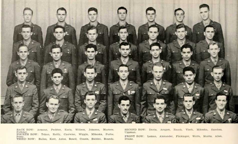 4th Platoon Company C ASTP 1945 Univ Nebraska